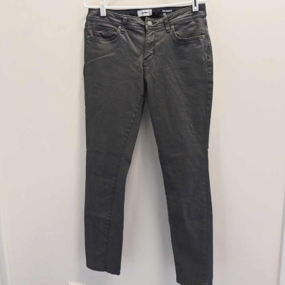Final 🏷️⬇️🐣 Sonoma Skinny Charcoal Gray Stretch Chinos